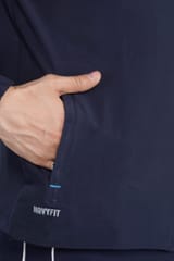 NAVYFIT Men's Regular Fit Sports Active-wear Jacket With Full Sleeve & Zipper Pockets (NV06)