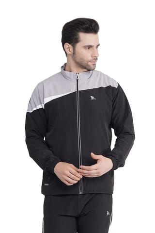 NAVYFIT Men's Regular Fit Sports Active-wear Jacket With Full Sleeve & Zipper Pockets (203)