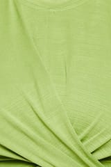 Clovia Comfort-Fit Front Knot Active Crop Top - Quick-Dry