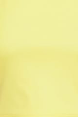 Clovia Padded Active Crop Top in Yellow with Halter Neck - Quick-Dry