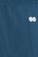 Clovia Comfort Fit Active Dolphin Shorts in Teal Blue - Quick-Dry