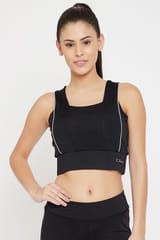 Clovia Medium Impact Padded Wirefree Sports Bra