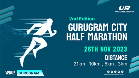 2nd Edition Gurugram City Half Marathon-2023: 26th November 2023