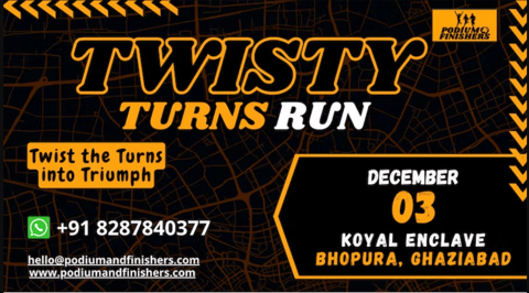 Twisty Turns Run: 3rd December 2023