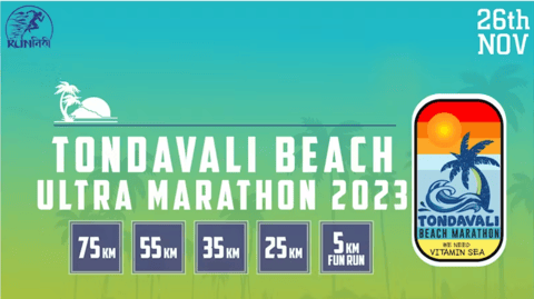 Tondavali Beach ULTRA 2023: 26th November 2023