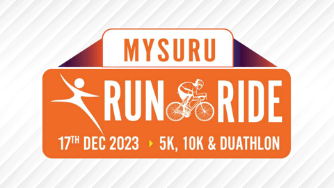 MYSURU RUN & RIDE - 5K,10K & DUATHLON: 17th December 2023