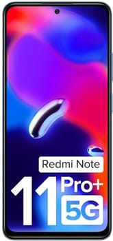 Redmi Note 11 Pro Plus 5G (8GB 128GB)Mirage Blue(Refurbished)