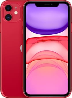 Apple iPhone 11 (64GB)Red(Refurbished)