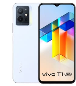 Vivo T1 5G (6GB 128GB) Silky White(Refurbished)