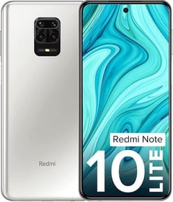 Redmi Note 10 Lite (4GB 64GB ) Glacier White(Refurbished)
