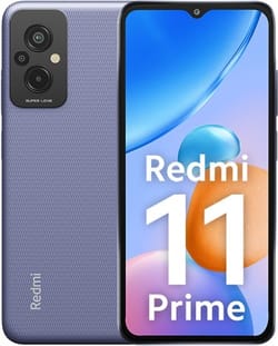 Redmi 11 Prime (4GB 64GB ) Peppy Purple(Refurbished)