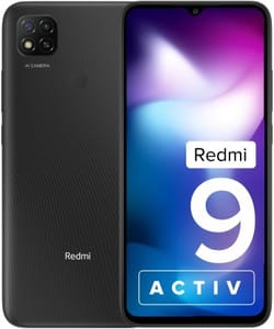 Redmi 9 Activ (6GB 128GB ) Carbon Black(Refurbished)