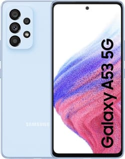 Samsung Galaxy A53 5G(8GB 128GB)Light Blue (Refurbished)