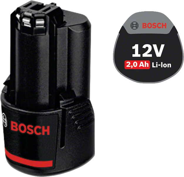 Bosch GBA 12 V 6,0 Ah / 6000 mAh 2x Batteries Li-Ion ( 1600A00X7M )