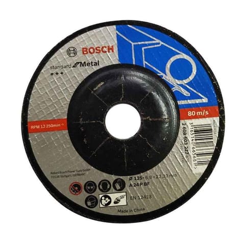 Bosch Metal Grinding Discs( DC Wheel) 125mm/6.8mm 5'-2608603227