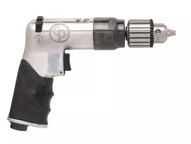 Chicago Pneumatic Drills CP789R-42 RV 3/8'KEY reversible pistol drill