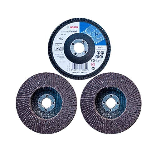 Bosch Aluminum Oxide Flap Disc for Metal 100mm 120 grit