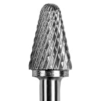 Totem Deburring Carbide Burrs Cone With Radius Standard Cut,Dimension-MK3L1,Diameter-3,Length-12.7-FAC0200656