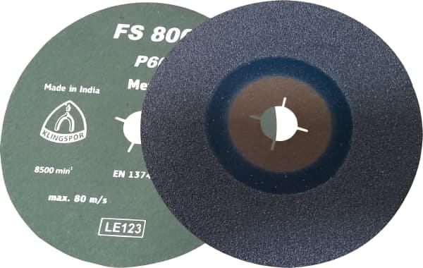 Klingspor FS 800 Fibre discs for Metals