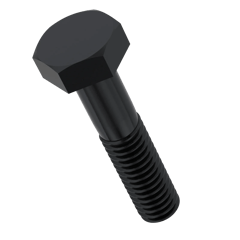 M33 Hex Head Bolt Black Oxide (80mm - 280mm) - TVS - Pack of 5