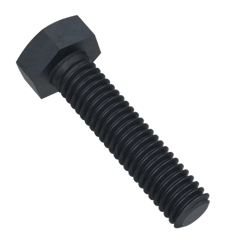 M18 Hex Head Screw Black Oxide (40mm - 100mm) - TVS - Pack of 20