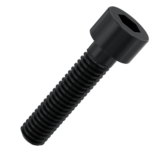 M6 Socket Head Cap Bolt Black Oxide (35mm - 130mm) - TVS - Pack of 200