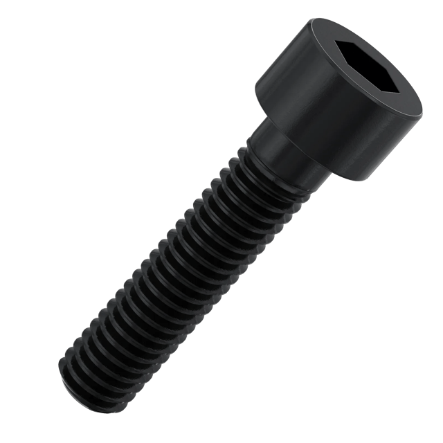 M27 Socket Head Cap Bolt Black Oxide (100mm - 200mm) - TVS - Pack of 5