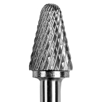 Deburring Carbide Burrs Cone With Radius Standard Cut,Dimension-K6,Diameter-9.5,Length-26-FAC0200494