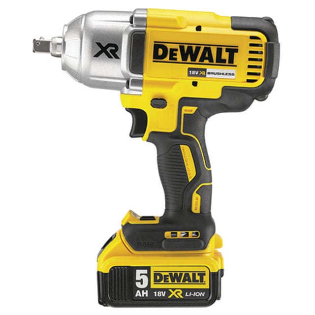 DeWALT 18V, 5.0Ah, 1/2" Brushless Impact Wrench (High Torque) DCF899P2-QW