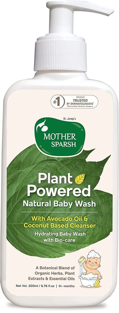 Mother Sparsh Plant Powered Natural Baby Wash 200ml