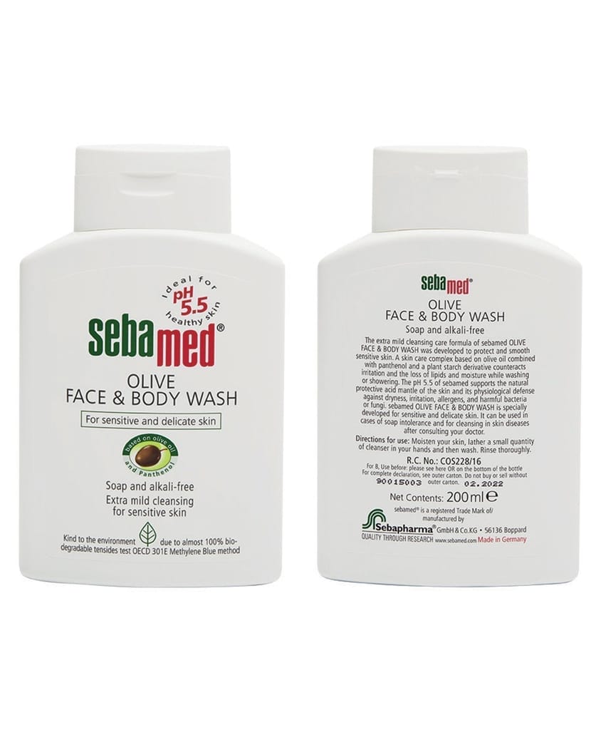 Sebamed Olive Face & Body Wash 200 ml