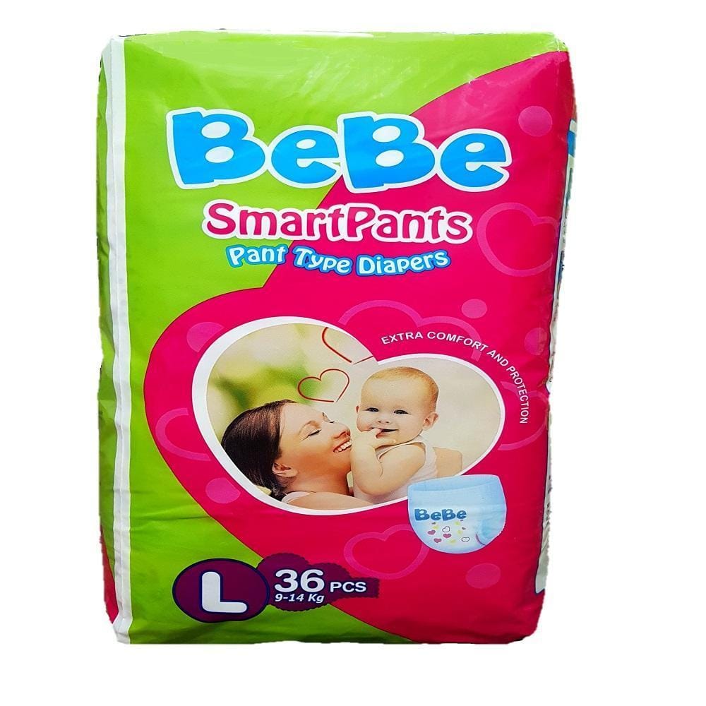 Bebe Diapers Large- Pack of 36