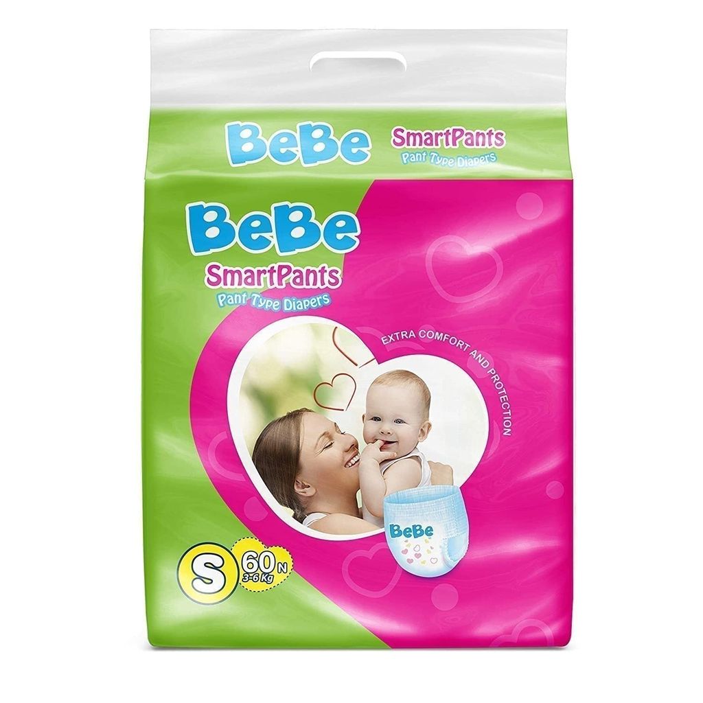 Bebe Diapers Small- Pack of 60