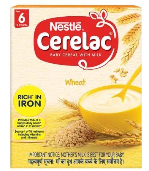 Nestle Cerelac Wheat Baby Cereal, 6 to 12 Months, 300 gm