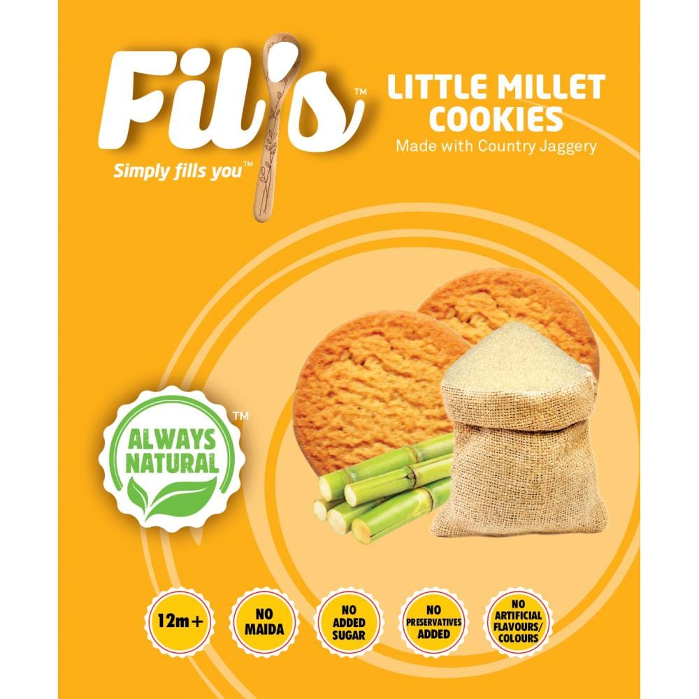 Fil's little millet cookies
