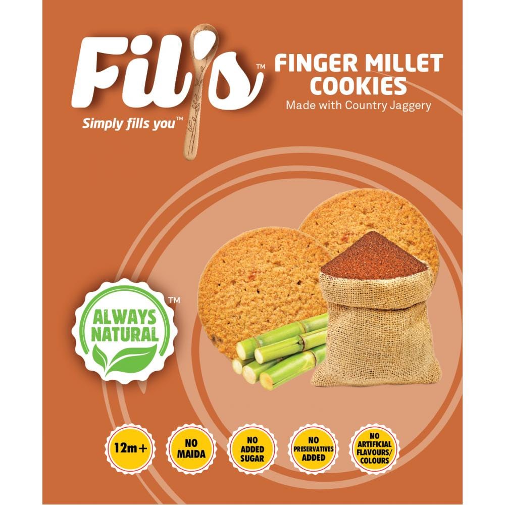 Fil's finger millet cookies