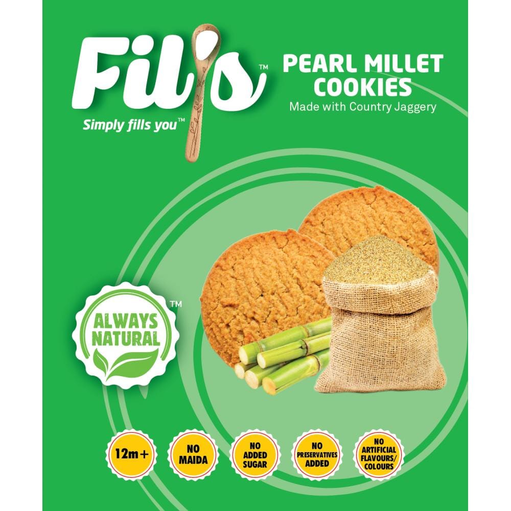 Fil's pearl millet cookies