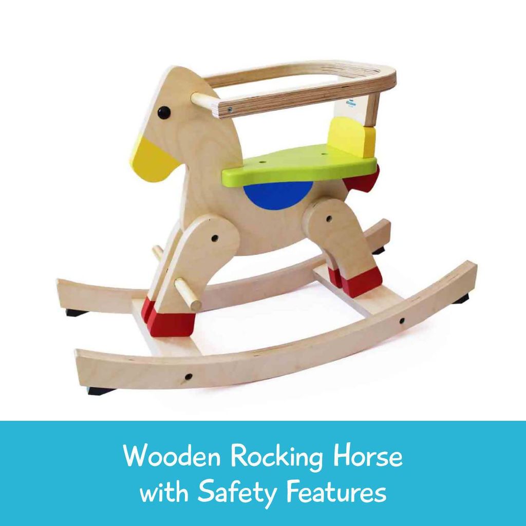 Shumee Wooden Rocking Horse