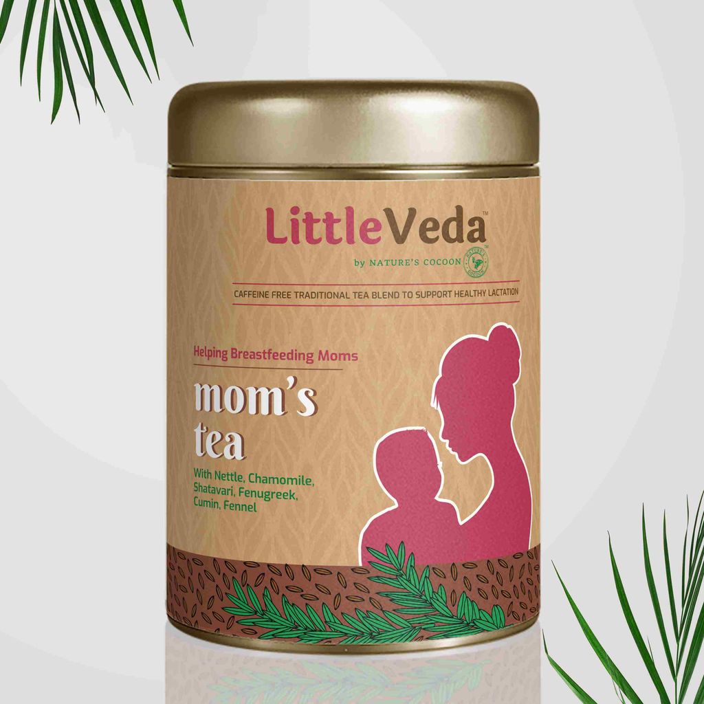 Little Veda Moms Tea Traditional Caffeine Free tea for Breastfeeding Mother's