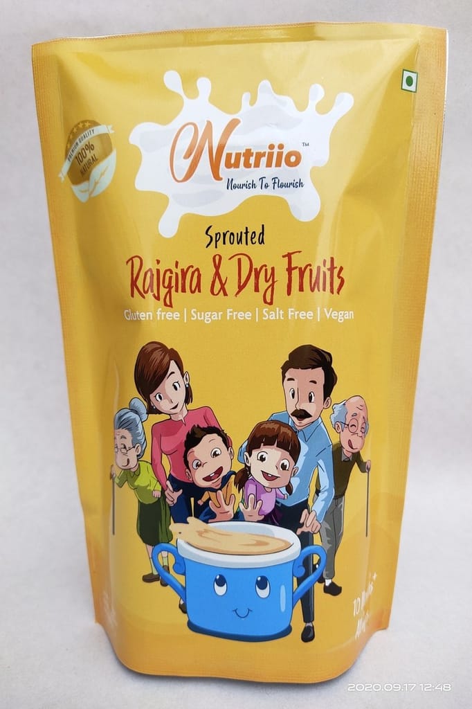 Sprouted Rajgira & Dry Fruits Mix