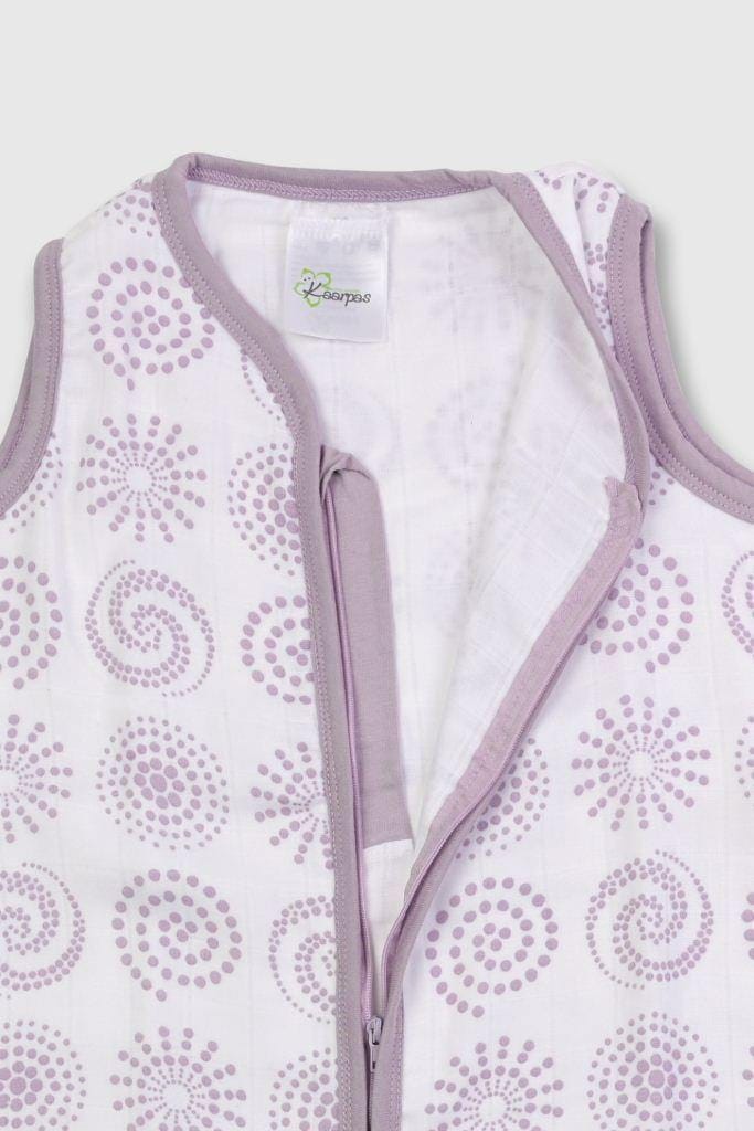 Kaarpas Premium Organic Cotton 2- Layer Muslin Baby Sleeping Bag with Charming Pattern of Circle