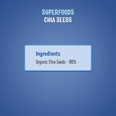 Timios Super Foods Chia Seeds - 20g