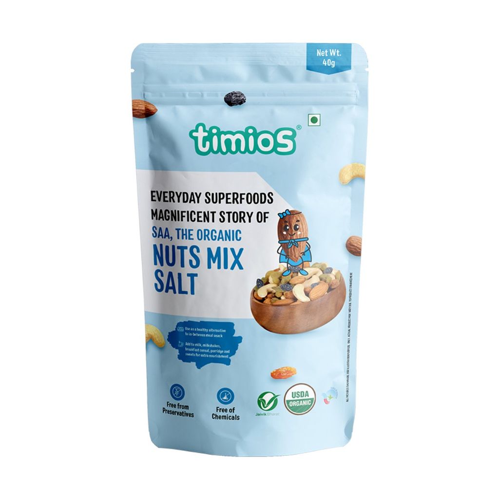 Timios Super Foods Nut Mix Salt - 40g