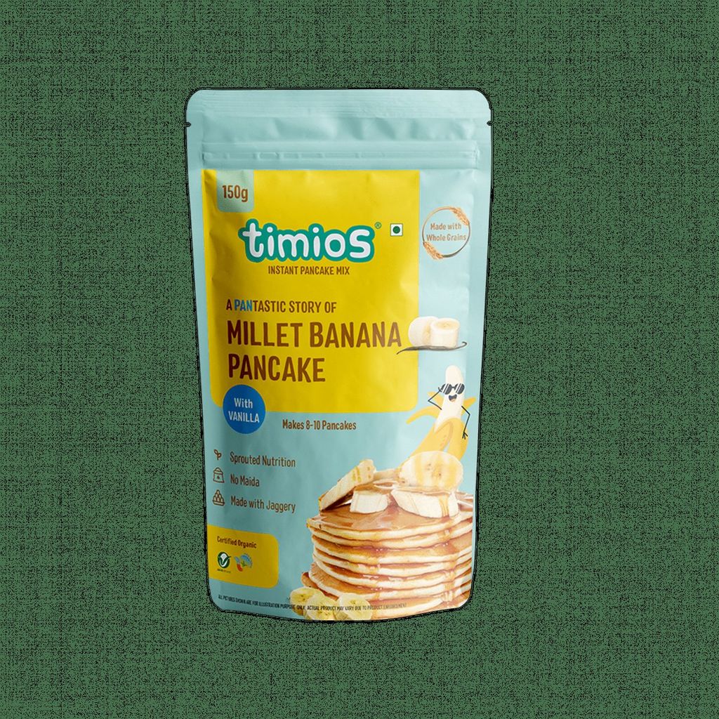 Timios Millet Pancake Mix Banana - 150g
