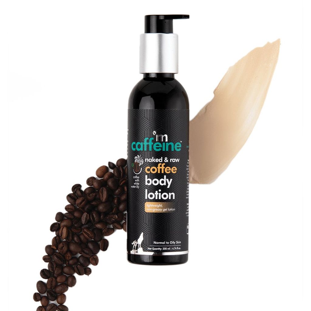 mCaffeine Naked & Raw Moisturizing Coffee Body Lotion(200 ml)