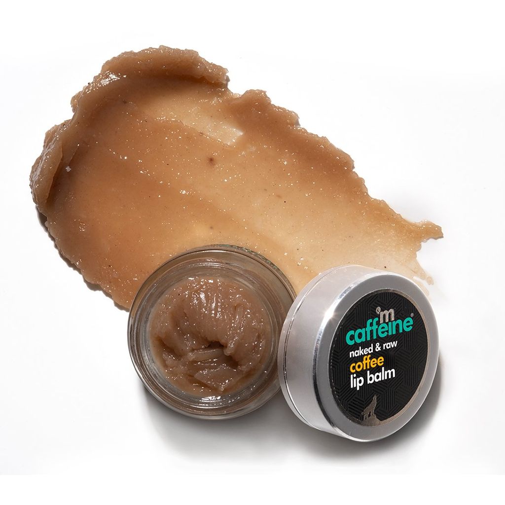 mCaffeine Coffee Lip Balm for Dry & Pigmented Lips - 24 Hours Moisturization