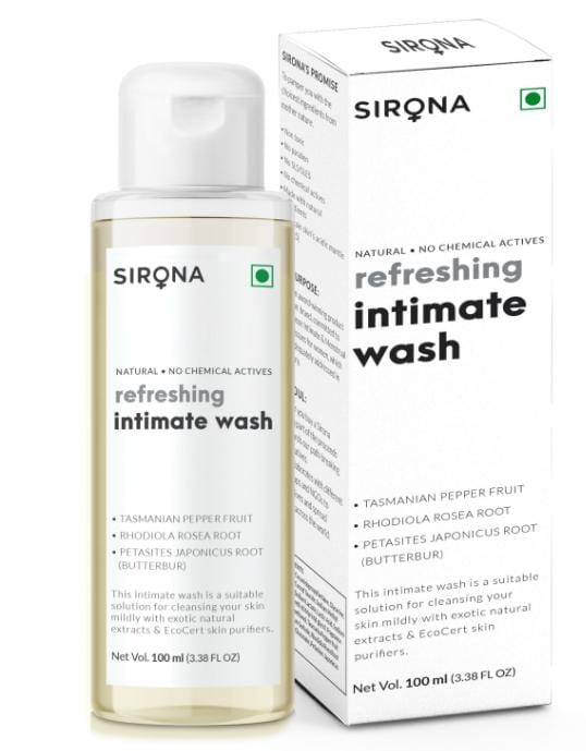 Natural pH balanced Intimate Wash - Maintains Hygiene for Men and Women - 200 ml