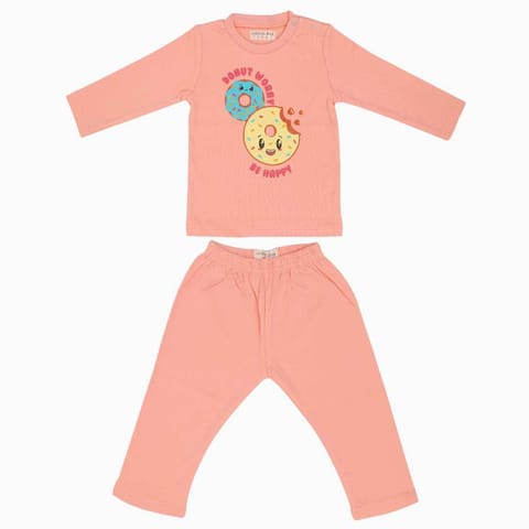 A Toddler Thing - Happy Donut - Organic Full Sleeve Top and Pant