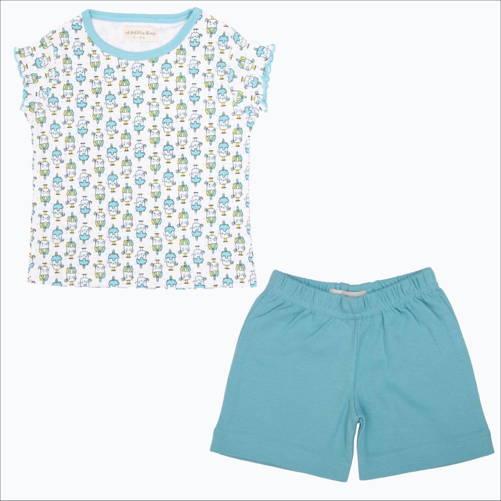 A Toddler Thing - Organic Tshirt & Shorts - Icycon