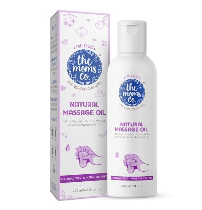 Natural Baby Massage Oil With Mono Cartons 200ml